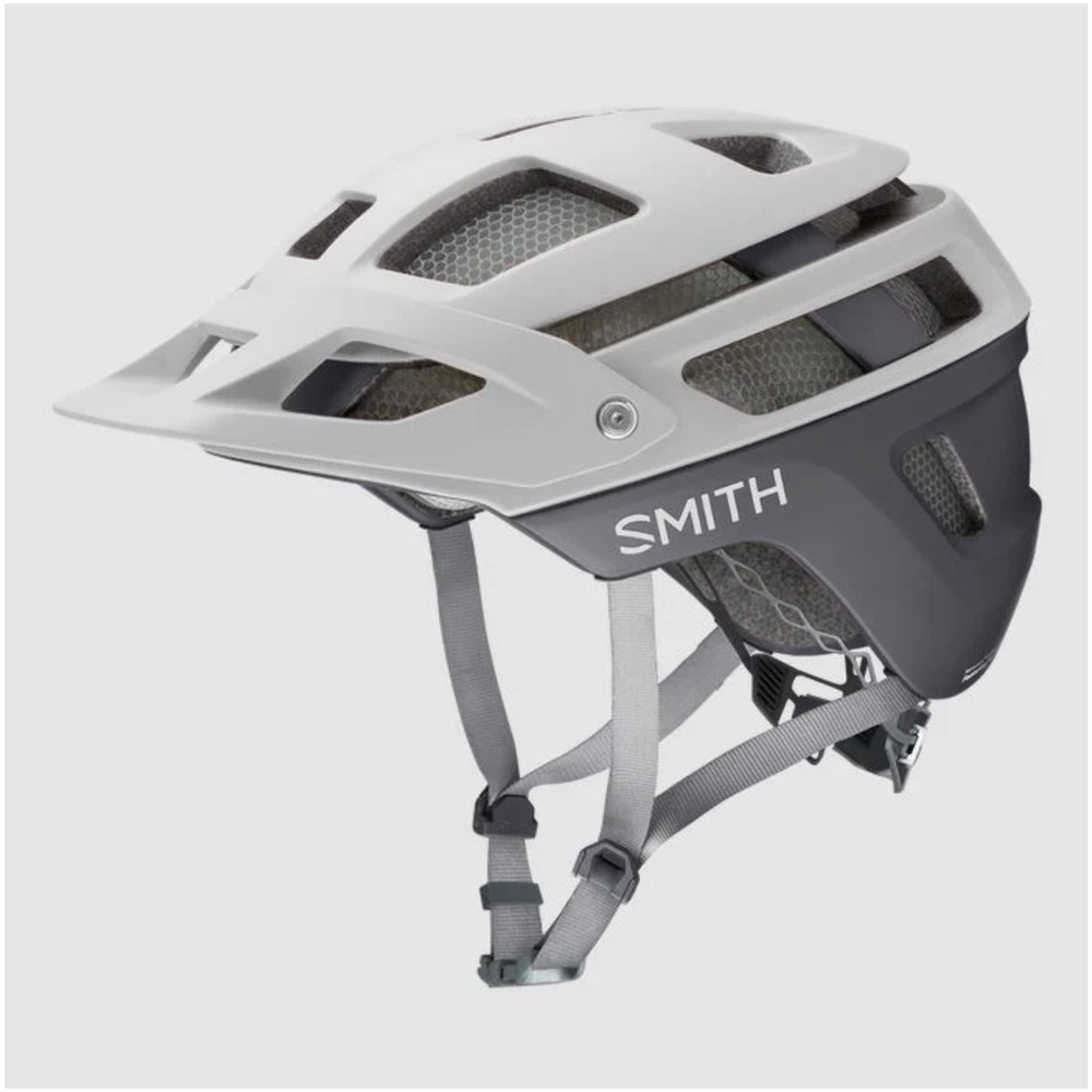 Adult LARGE SMITH Forefront 2 Featuring Koroyd MIPS Matte White / Cement